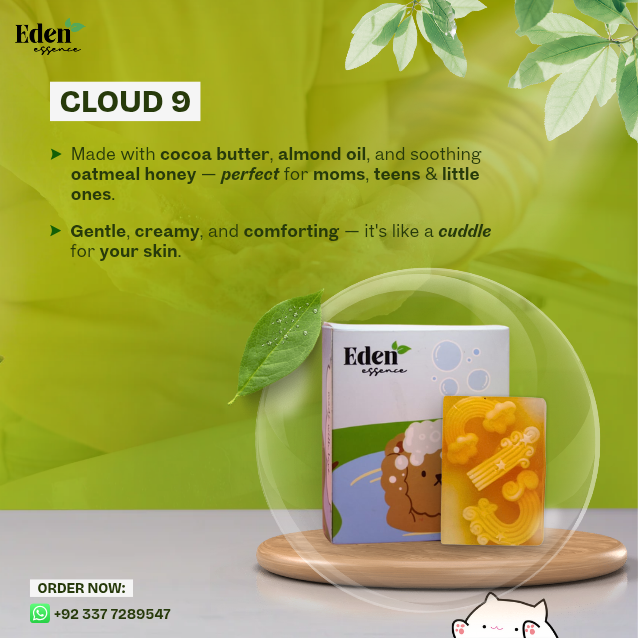 Organic Soap/ Cloud 9