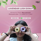 Lavender Lush Donut Cleanser Bar