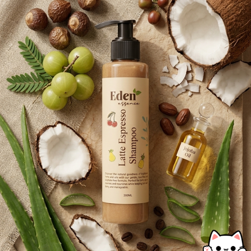Latte Espresso Herbal Shampoo