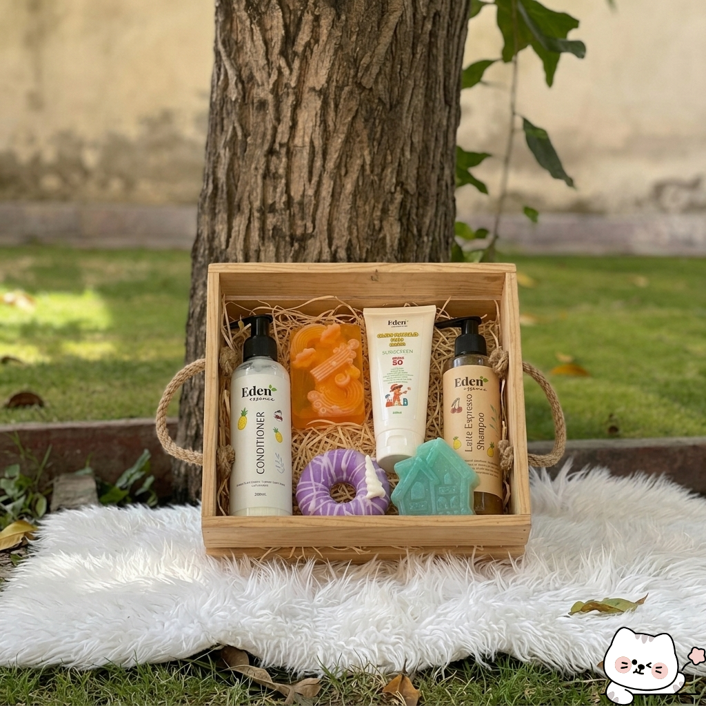 Complete Care Routine Set ( Sunscreen + Shampoo + Hair Musk + 1 Soap)