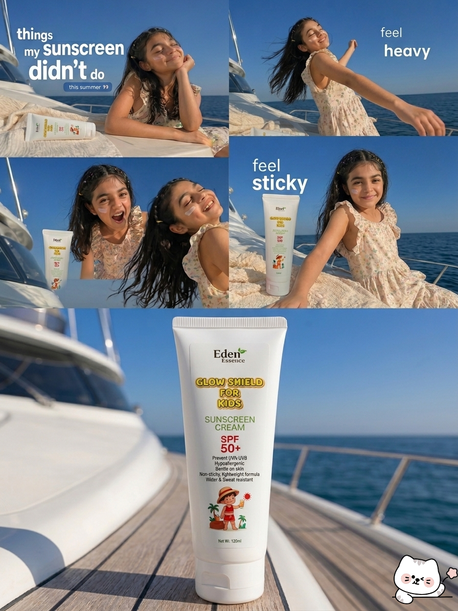 Glow & Go Sun Protection Kit (Sunscreen + 2 Soaps)